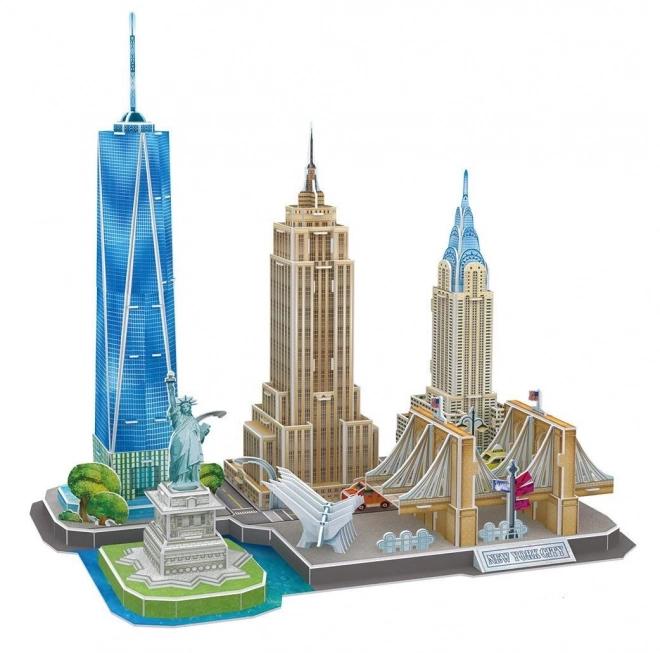 Puzzle 3D City Line New York