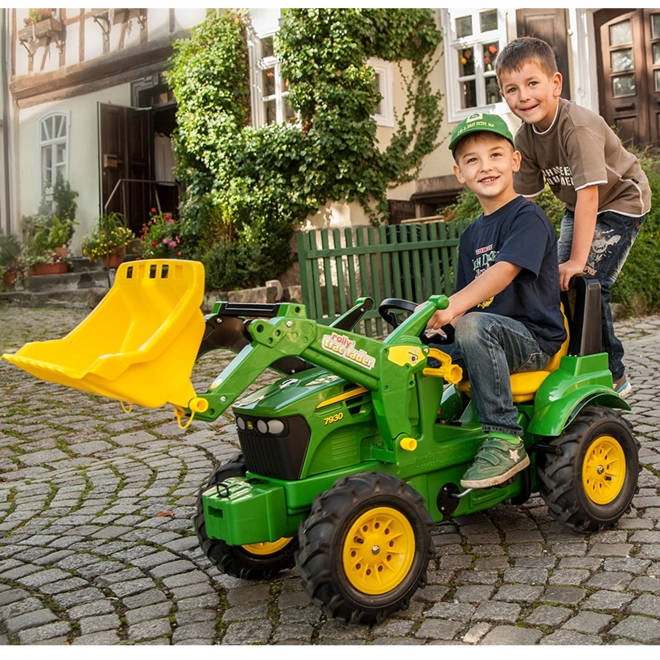 Šlapací traktor s lžící Rolly Toys John Deere 7930