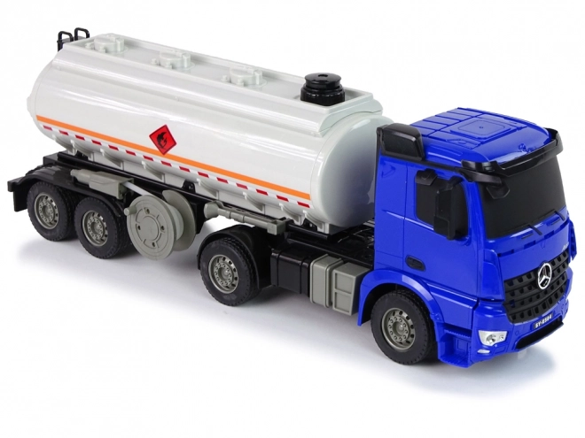 R/C Mercedes Arocs cisterna modrá 1:26 Voda