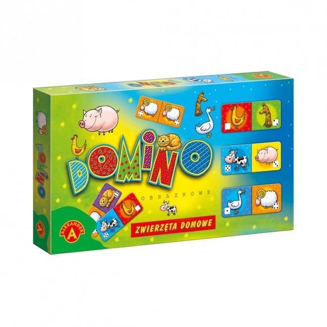 ALEXANDER Domino Pets vzdělávací hra 4+