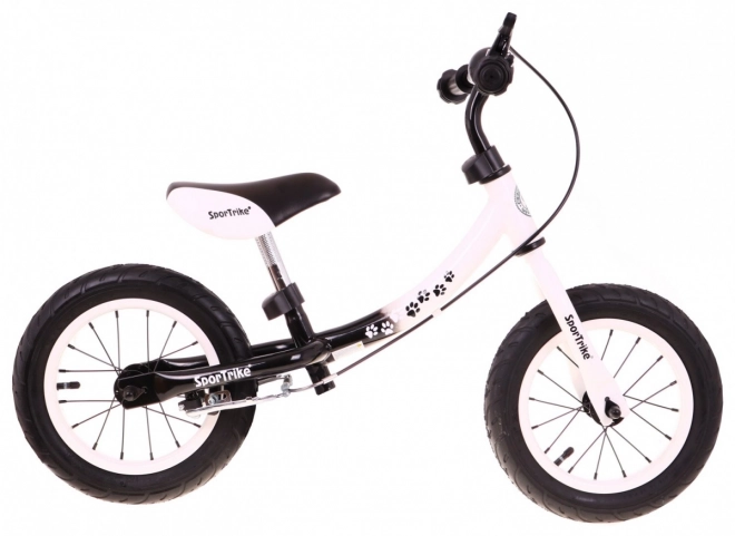 Dětské krosové kolo Boomerang SporTrike White Učíme se jezdit + variabilní uspořádání rámu