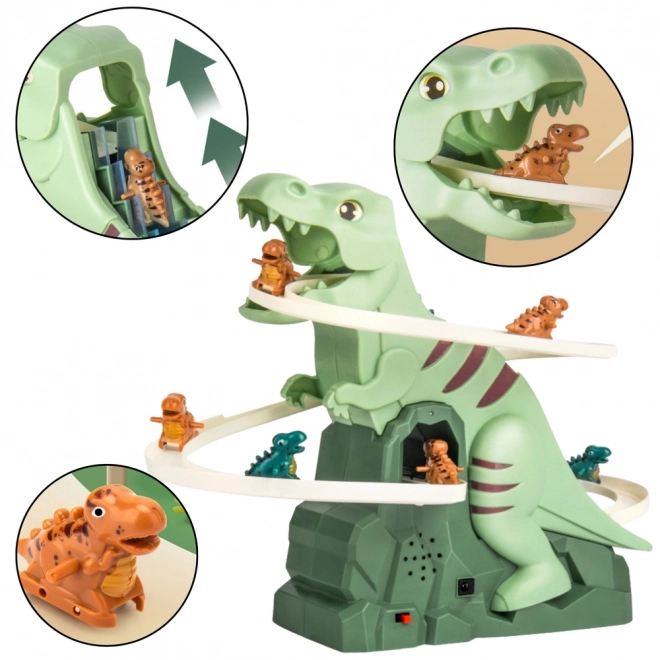 Zábavná horská dráha dinosaurů