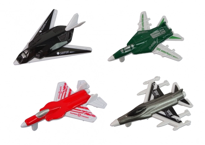 Letadla Jets Set 1:400 4 kusy