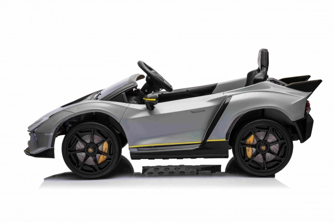 Dětské elektrické autíčko Lamborghini Invencible šedé