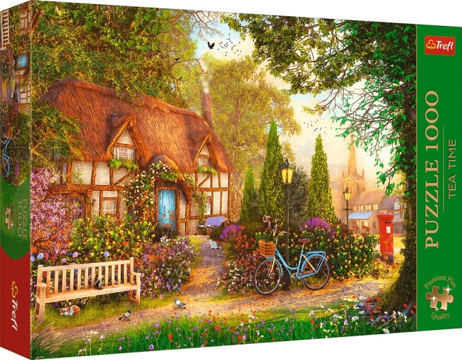 TREFL Puzzle Premium Plus Tea Time: Venkovské stavení 1000 dílků