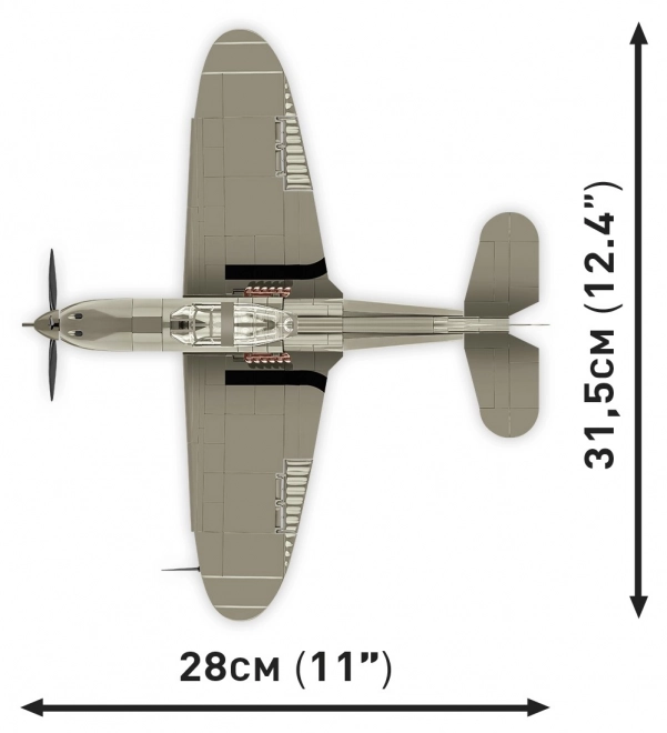 Historická sbírka Druhá světová válka Bell P-39D Airacobra 361 cihel