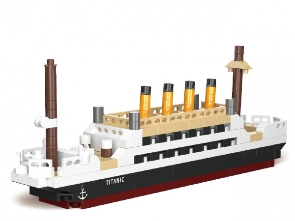 Stavebnice mini Titanic plast
