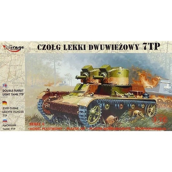 Lehký tank 7TP s dvojitou věží