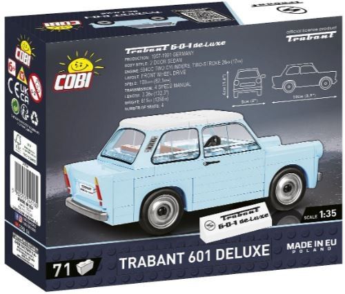 Podložky Trabant 601 Deluxe