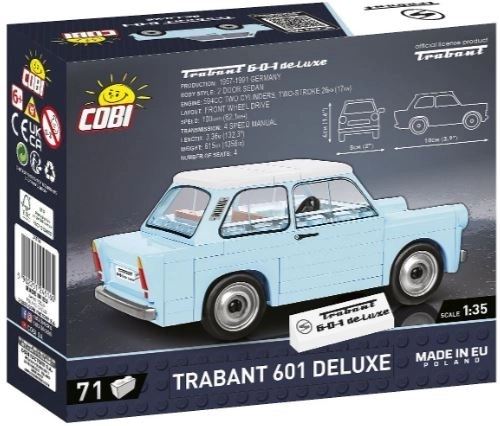 COBI Trabant 601 Deluxe, 1:35, 71 k