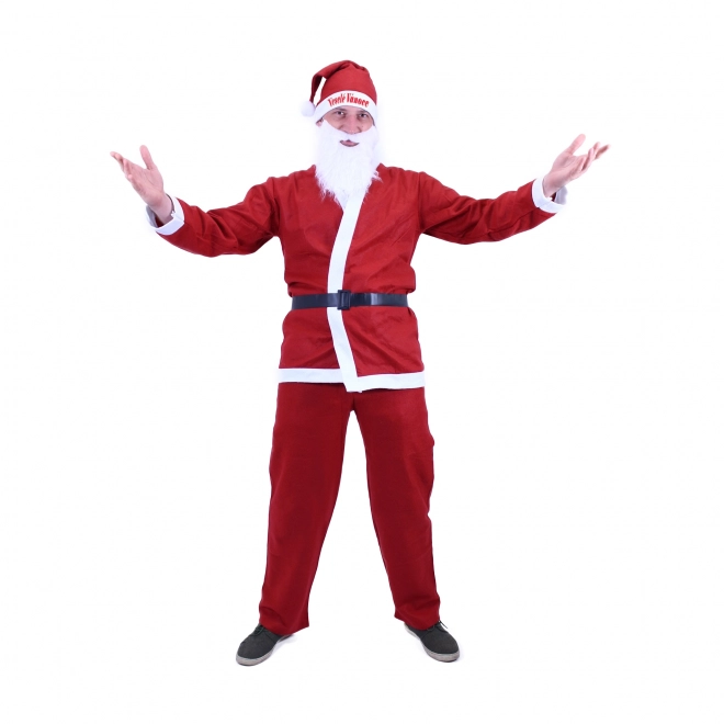 Kostým Santa Claus (bez vousů) pro dospělé