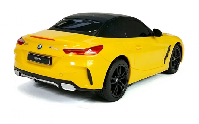 Auto R/C BMW Z4 Roadster Rastar 1:24 žluté