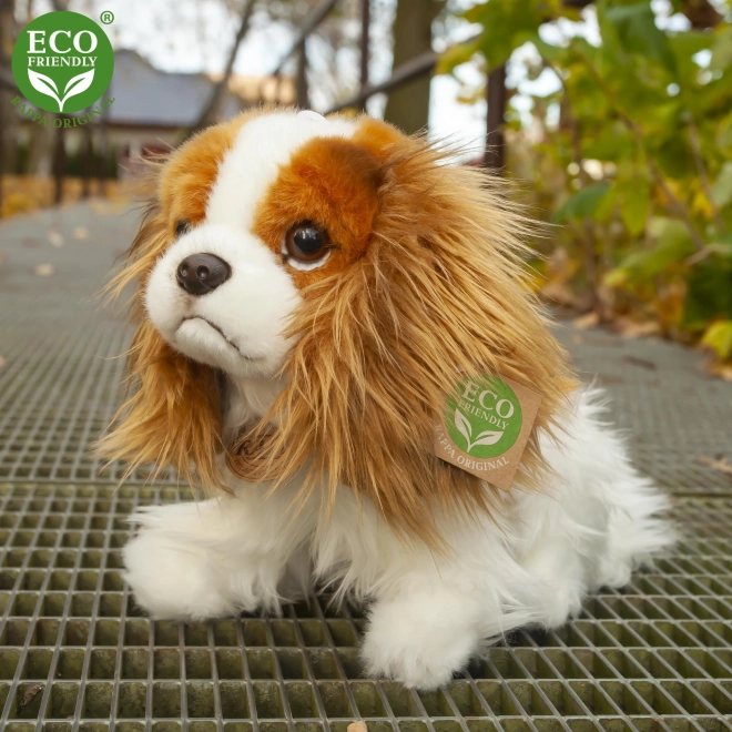 Plyšový pes king charles španěl 25 cm ECO-FRIENDLY