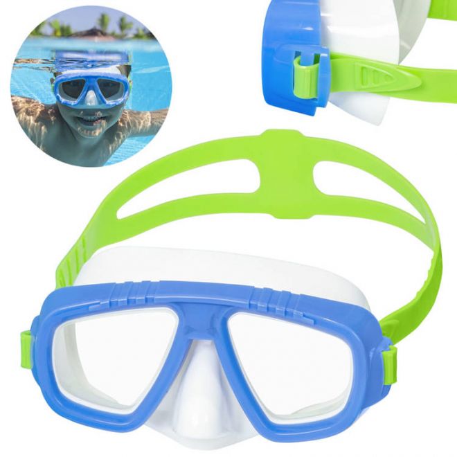 Plavecké brýle Bestway s maskou 22011 – modrá