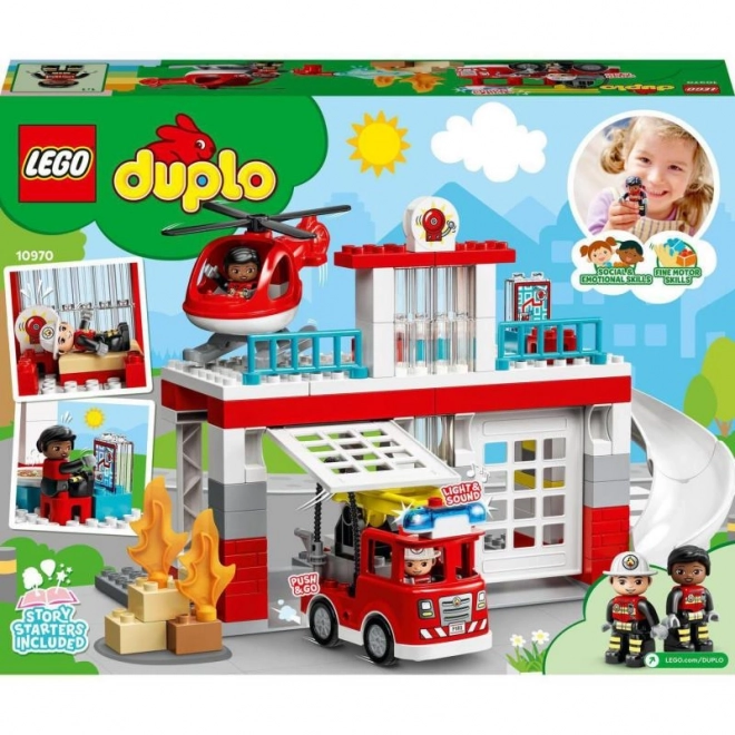 LEGO Duplo 10970 Hasičská stanice a vrtulník