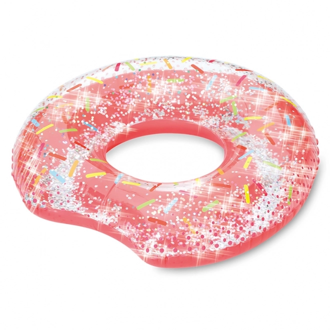 Nafukovací kruh donut se třpytkami