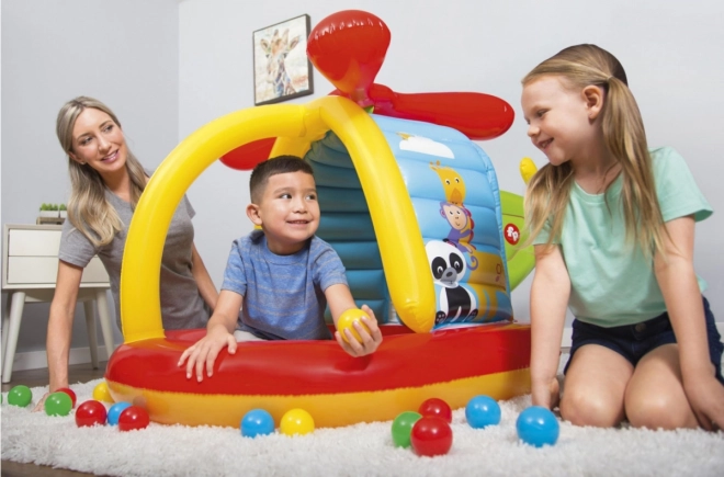 Hrací ohrádka Helikoptéra Míče Fisher-Price BESTWAY