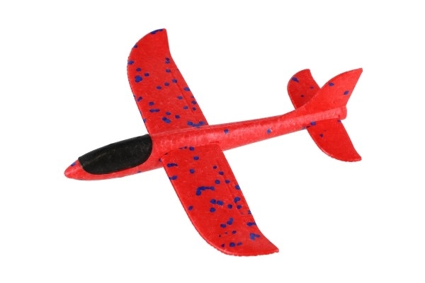 Letadlo házecí polystyrén 22cm 4 barvy v sáčku