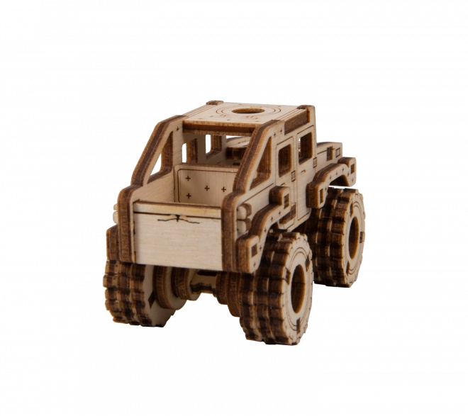 Wooden City 3D puzzle Superfast Monster Truck č.2