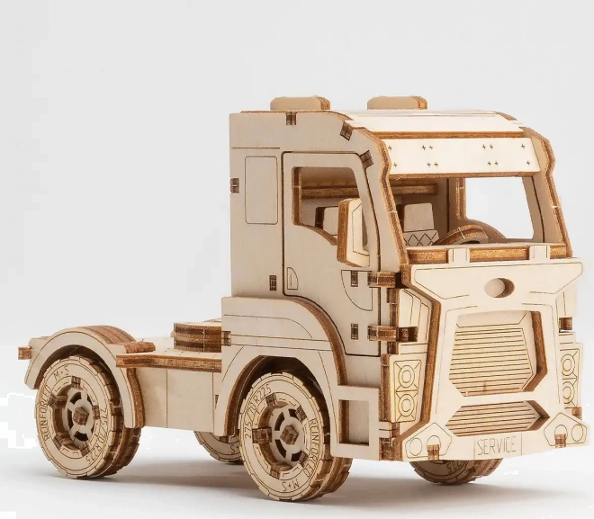 WOODEN CITY 3D puzzle Superfast Car Carrier Truck