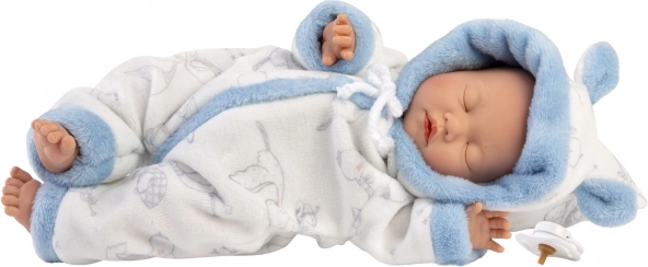Llorens Little Baby realistická panenka miminko 32 cm