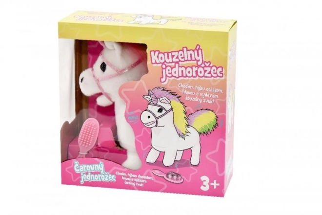 Kouzelný jednorožec chodící