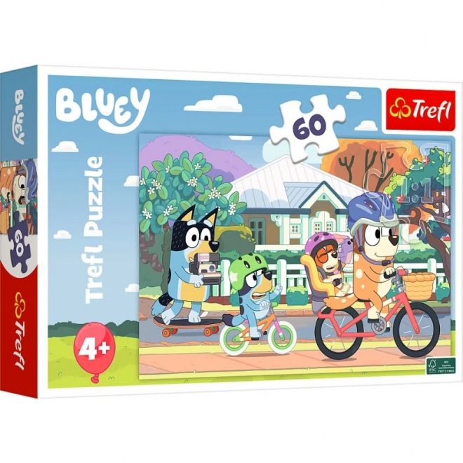 Puzzle 60 prvků Merry Bluey