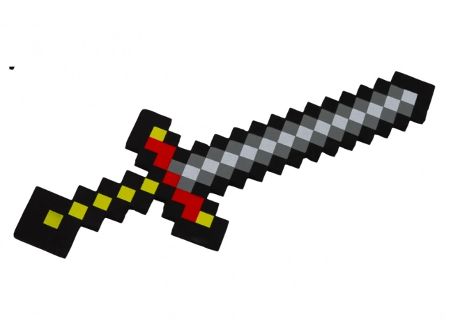 Rytířská sada Meč Štít Pěnový motiv Pixel