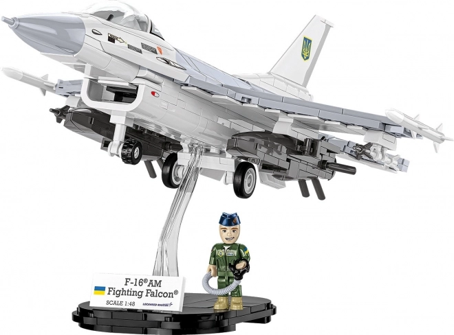 Stavebnice F-16C Fighting Falcon v barvách Ukrajiny