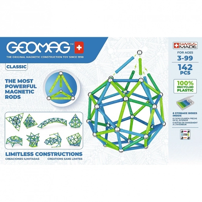 Geomag Classic 142 dílků