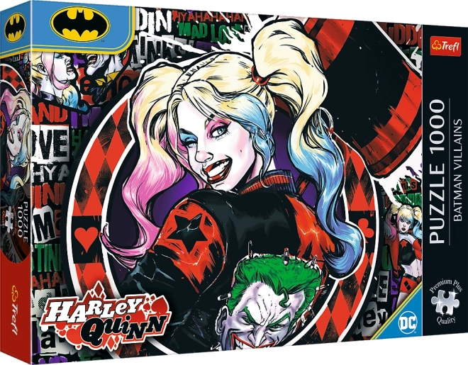 TREFL Puzzle Premium Plus Batman: Harley Quinn 1000 dílků