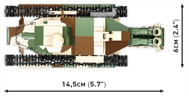 COBI 2992 Great War Renault FT Victory Tank 1920, 1:35, 304 k, 1 f