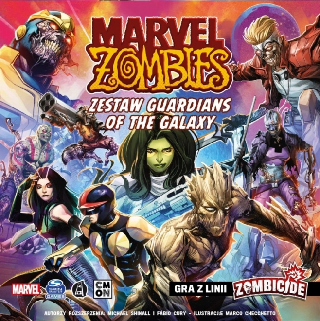 Marvel Zombies Guardians of Galaxy hra