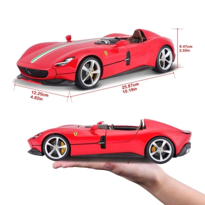 Ferrari Signature Series Monza SP-1 od Bburago v měřítku 1:18