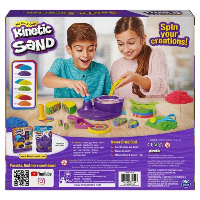KINETIC SAND DUHOVÝ KOLOTOČ