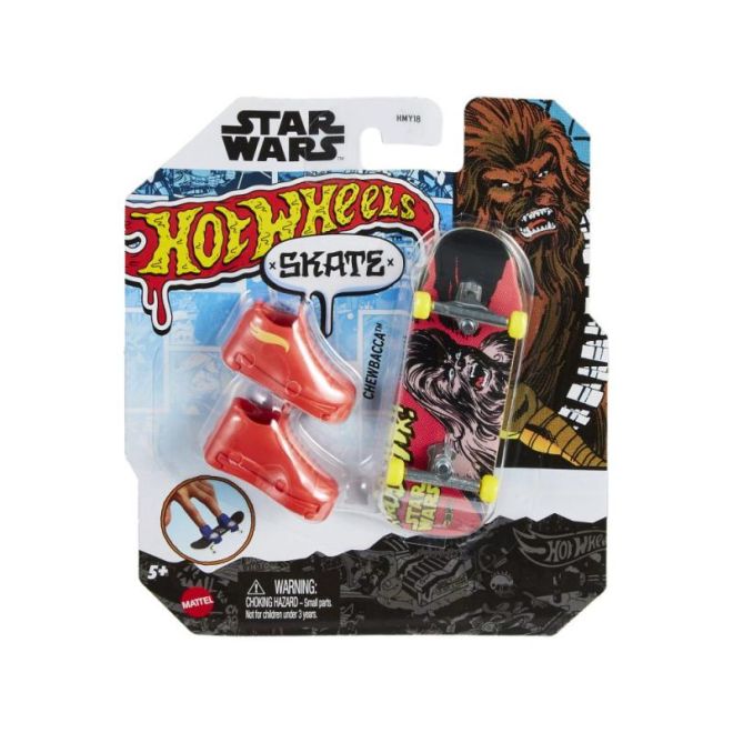 HotWheels Skates tématický fingerboard a boty – Luke Skywalker