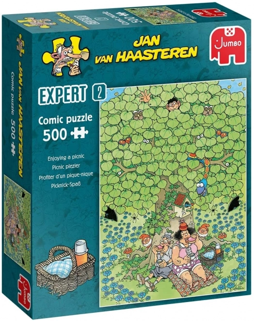 JUMBO Puzzle JvH Expert 2: Potěšení z pikniku 500 dílků