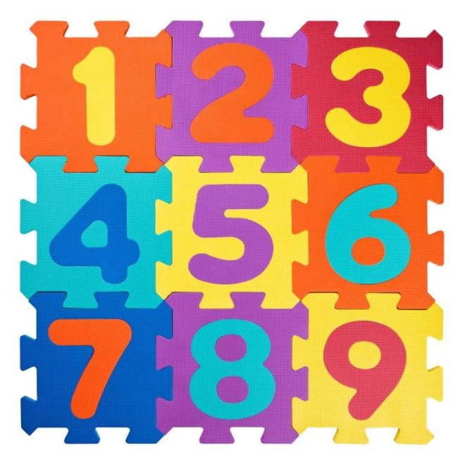 Velké pěnové puzzle - Čísla