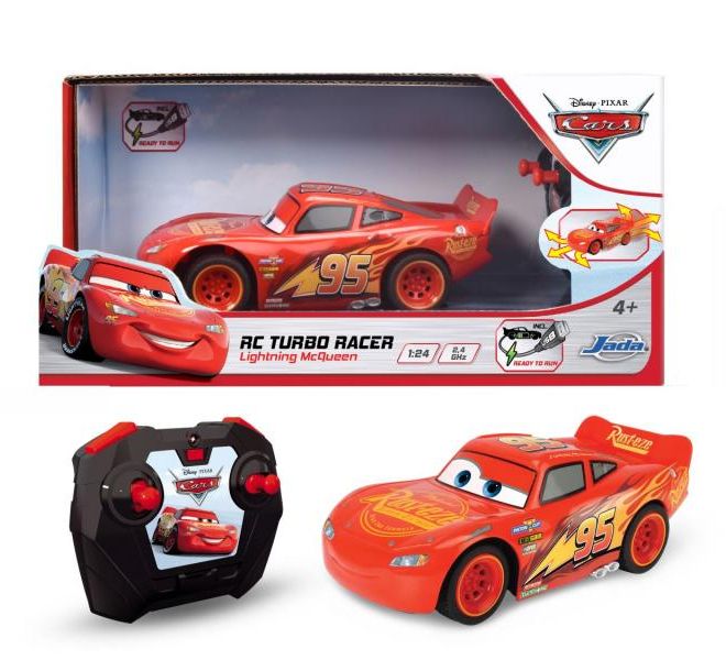 RC Cars 3 Blesk McQueen Turbo Racer 1:24 17cm