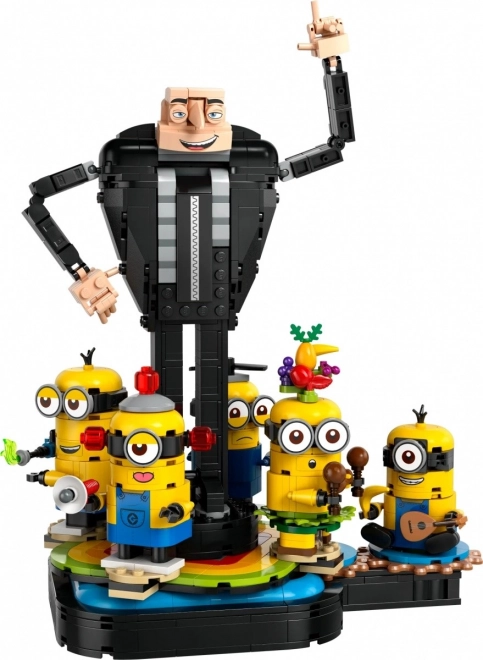 LEGO Minionki 75582 Gru a minionkové z kociek