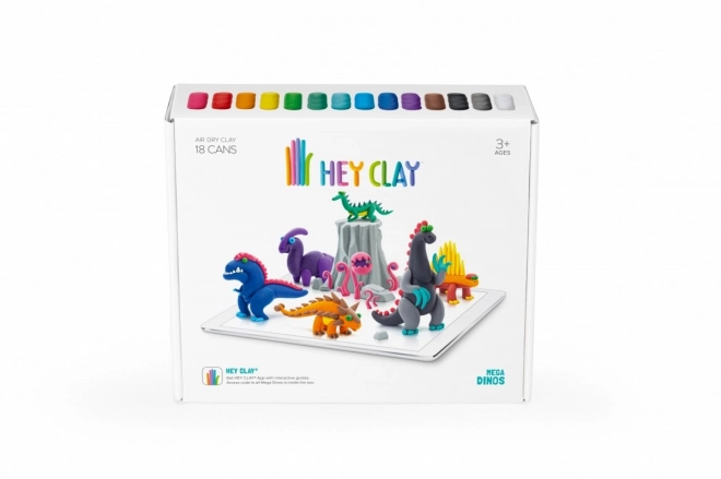 Hej Clay Plastic Mass Mega Dinos