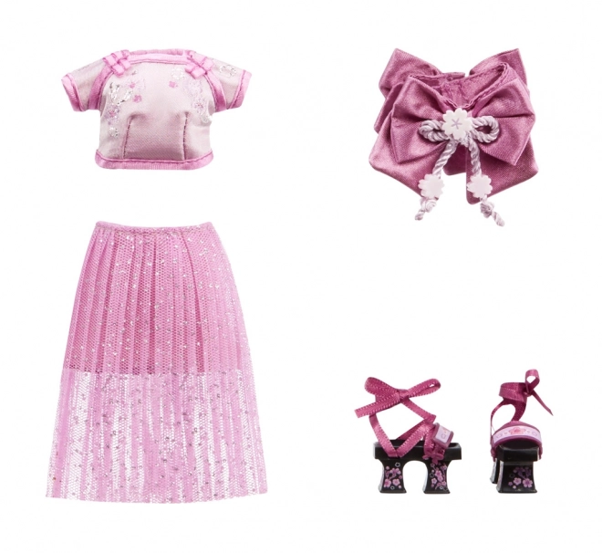Rainbow High Fashion panenka, série 4 - Lila Yamamoto (Mauve