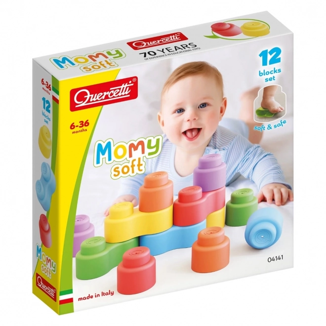 Momy soft blocks 12 prvků Quercetti