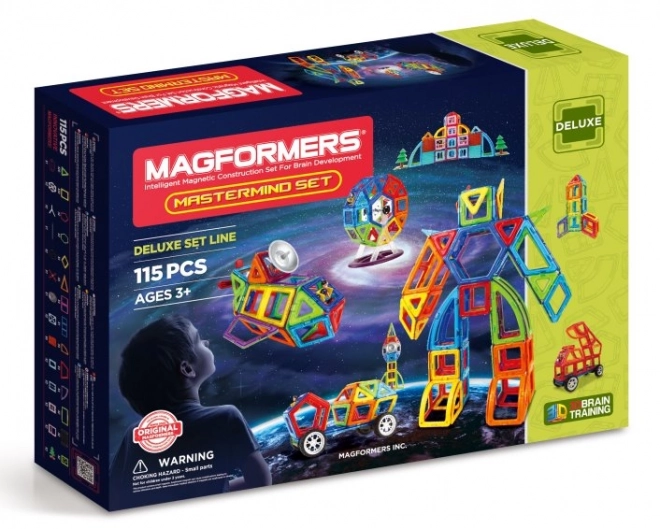 MAGFORMERS Mastermind 115 dílků