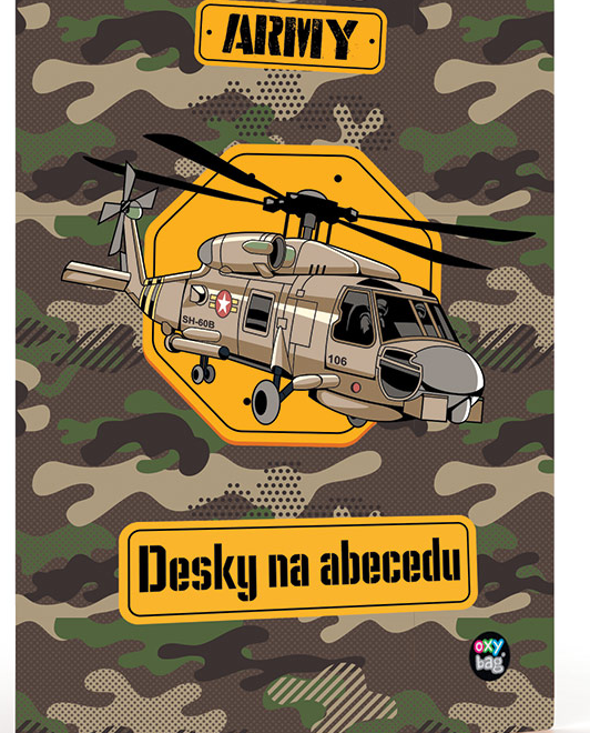 OXYBAG Desky na abecedu Helikoptéra