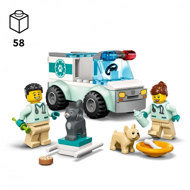 LEGO® City 60382 Veterinární záchranka