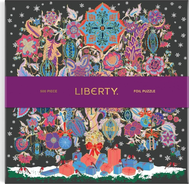 GALISON Čtvercové puzzle Liberty: Vánoční strom života 500 dílků