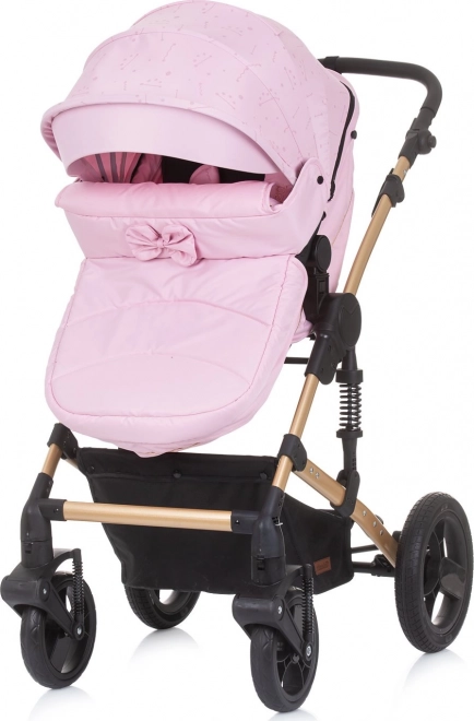 CHIPOLINO Kočárek kombinovaný Camea 2v1 – Rose water