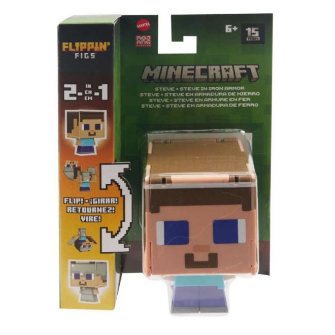 Figurka Minecraft s transformací 2 v 1, Steve