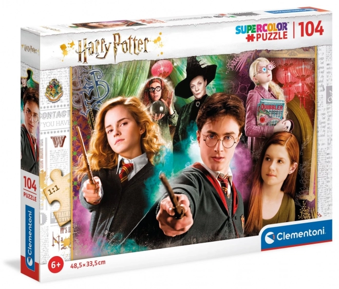 CLEMENTONI Puzzle Harry Potter 104 dílků